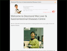 Tablet Screenshot of drdesmondwai.com